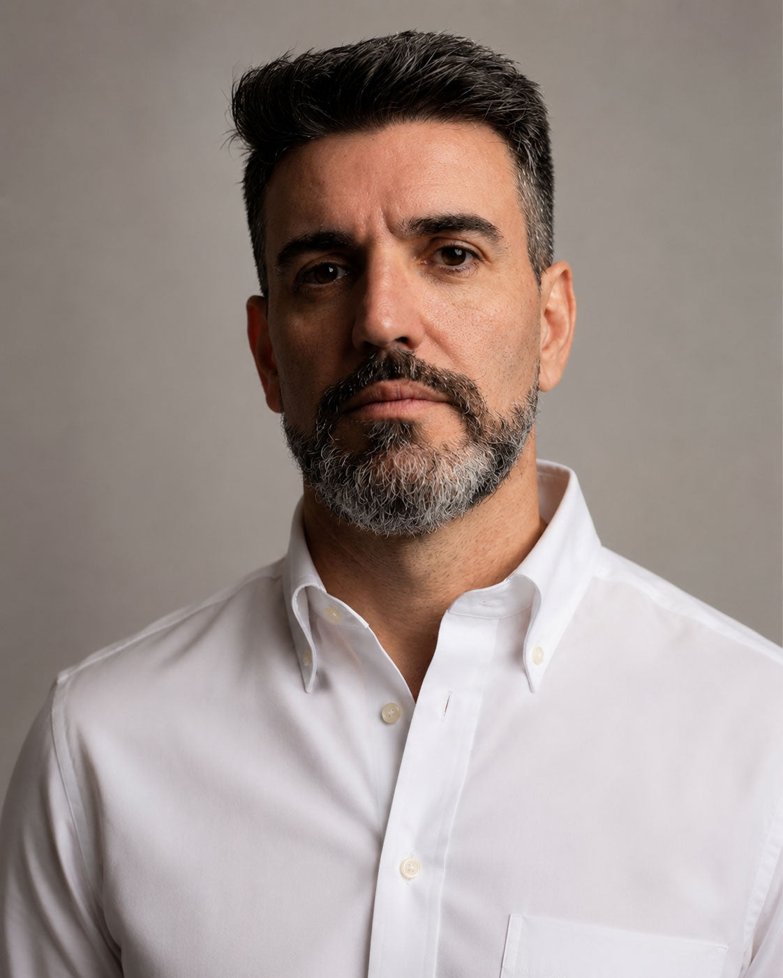 Camisa Italiana Vomero — Pinpoint 100% Algodão Non-Iron